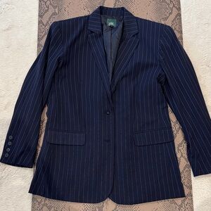 Target Navy Pinstripe Women's Blazer